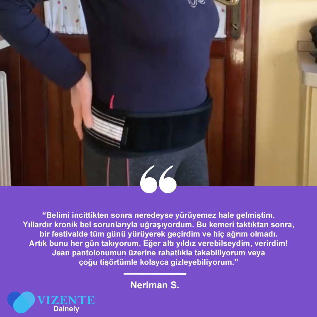 Vizente Dainely™ Siyatik Bel Kemeri